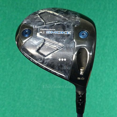 Callaway Paradym Ai Smoke Triple Diamond 9.0 Driver PX Denali Blue 60G Stiff