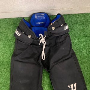 Black Junior Medium Warrior Covert Hockey Pants (Used)