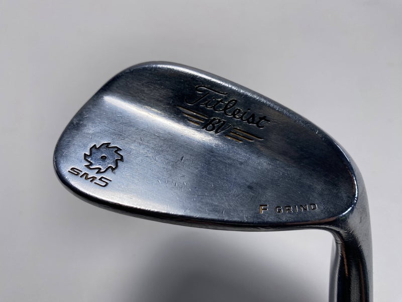 Titleist Vokey SM5 Tour Chrome Gap Wedge GW 46* 8  F-Grind Wedge Steel Mens RH