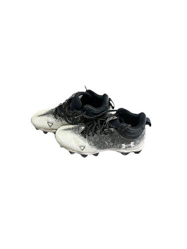 Under Armour (Used) Size M 8.0 (W 9.0) White Adult