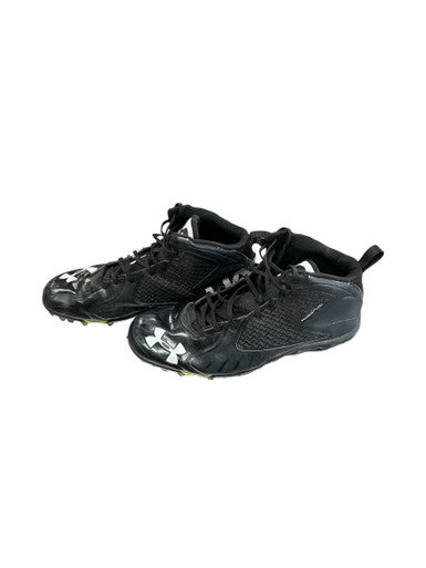 Used Under Armour Adult FB Cleats Black Senior 15 11833-S000164603