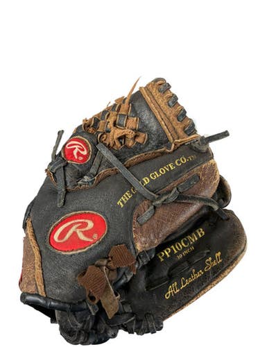 Used Rawlings PLAYER PREF BB/SB Glove T-ball Brown 10" 11833-S000164643
