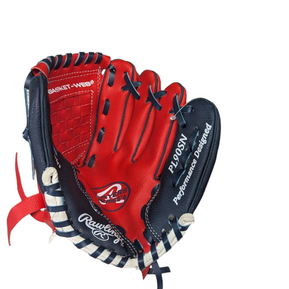 Rawlings (Used) Red 9" Baseball Glove