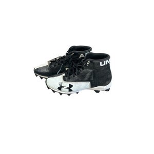 Used Under Armour Jr FB Cleats Black Junior 04 11833-S000163943
