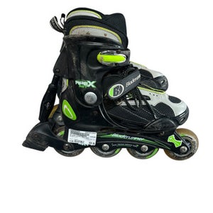 Used Bladerunner ADJ 4-7 Senior Rec Fitness Skates Black Adjustable 11833-S000164800