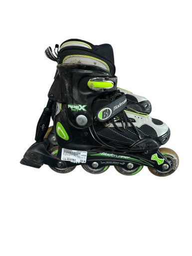 Used Bladerunner ADJ 4-7 Senior Rec Fitness Skates Black Adjustable 11833-S000164800