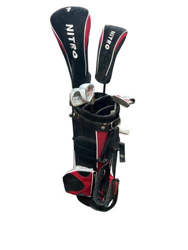 Used Nitro JR SET BLASTER Jr Package Set RH Black 6 Piece 11833-S000164876