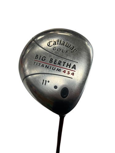 Used Callaway BIG BERTHA TITANIUM 454 Mens Driver RH 11.0 Degree 11833-S000164891