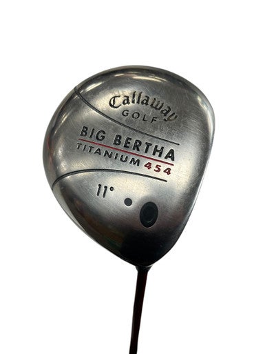 Used Callaway BIG BERTHA TITANIUM 454 Mens Driver RH 11.0 Degree 11833-S000164891