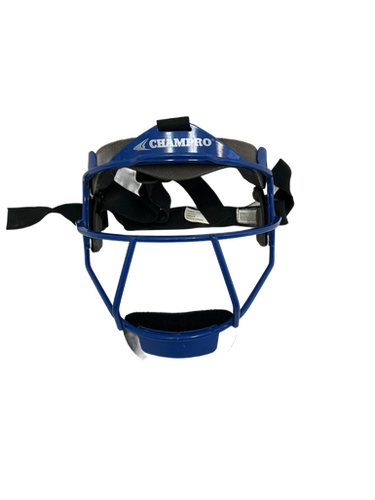 Used Champro ADULT FIELDERS MASK BB/SB Fielders Mask Royal Blue One Size 11692-S000138686