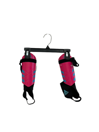 Used Adidas Soccer Shin Guards Junior Pink Junior 11692-S000139169
