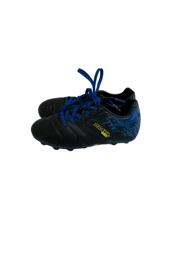 Used Brava Soccer Cleats Black And Royal Blue Youth 13.0 11692-S000139168