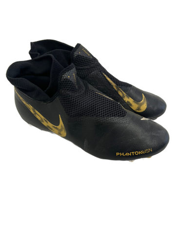 Used Nike Phantom VSN Mens 10.5 Black Soccer Cleats 11692-S000137359