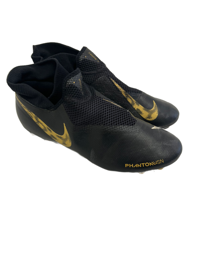 Used Nike Phantom VSN Mens 10.5 Black Soccer Cleats 11692-S000137359