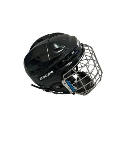 Used Bauer IMS 5.0 Large Helmet Cage Combo Black 11692-S000137452