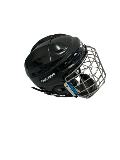 Used Bauer IMS 5.0 Large Helmet Cage Combo Black 11692-S000137452