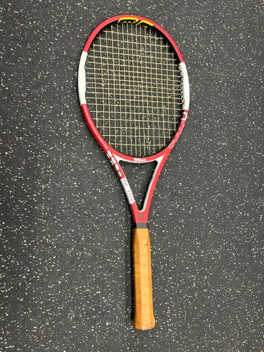 Used Wilson NCODE Adult Tennis Racquet Red 4 5/8" 11162-S000422875