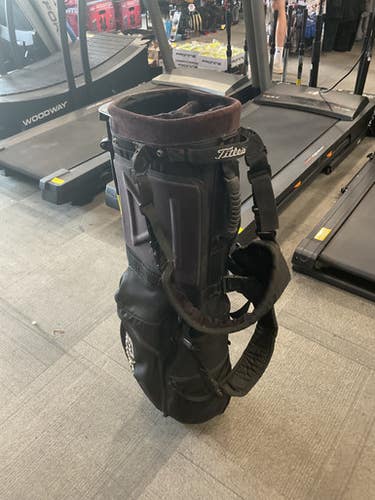 Used Titleist 5 WAY STAND BAG Mens Stand Bag Black 11614-S000217973
