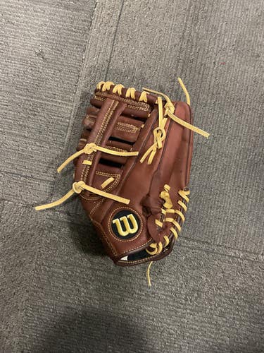 Used Wilson OPTIMA BB/SB Glove RH Throw Brown 12 1/4" 11614-S000217967