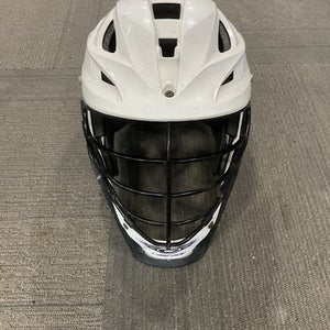 Used Cascade S Lacrosse Helmet White One Size 11614-S000218166