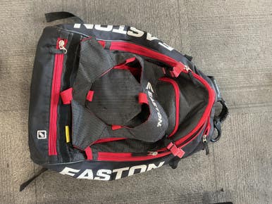 Used Easton WALK OFF BB/SB Player Backpack Red 11614-S000218145