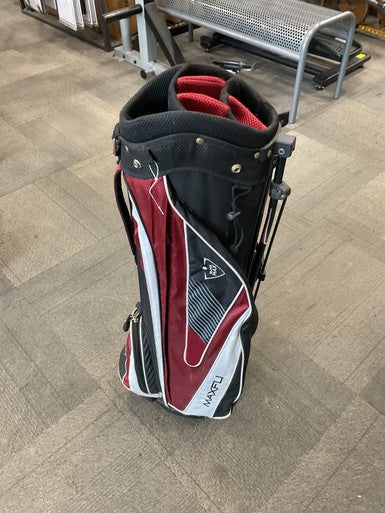 Used Maxfli BLACK MAX Mens Stand Bag Red 11614-S000218133