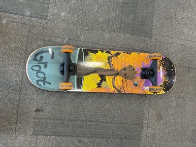 Used ROCKET POWERED SKATEBOARD Complete Skateboard Royal Blue Regular 11614-S000218130