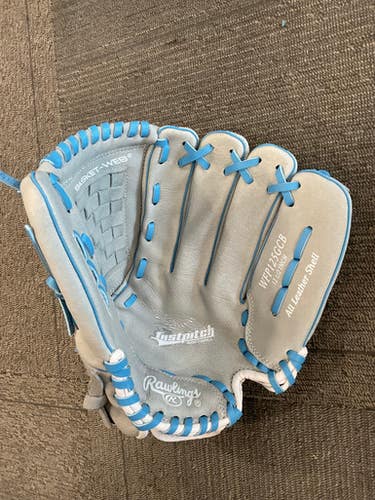 Used Rawlings WFP125GCB FASTPITCH BB/SB Glove RH Throw Carolina Blue 12 1/2" 11614-S000218087