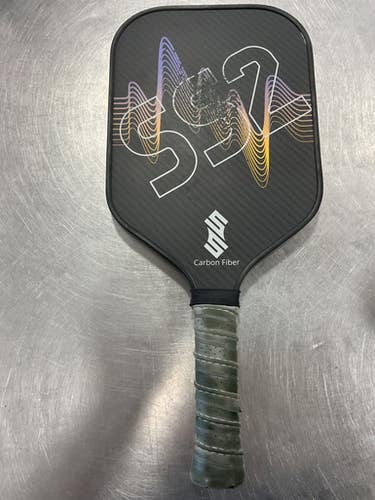 Used SPIN SAVVY SS2 PADDLE Pickleball Racquet Black 11614-S000218029