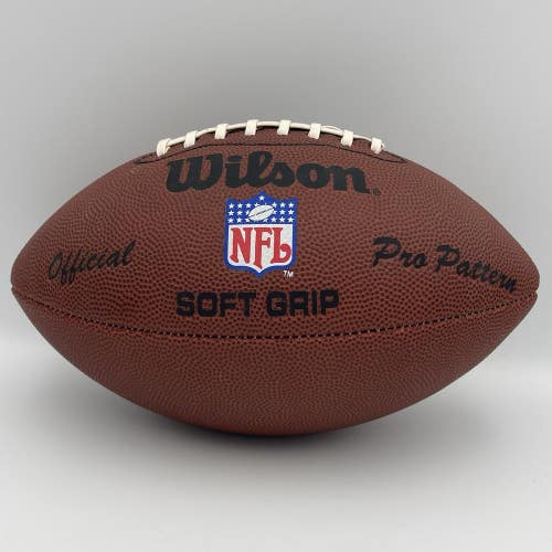 Wilson Soft Grip Official Pro Pattern NFL Football