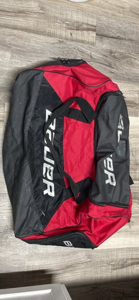 Senior Bauer Hockey Bag Red/Black