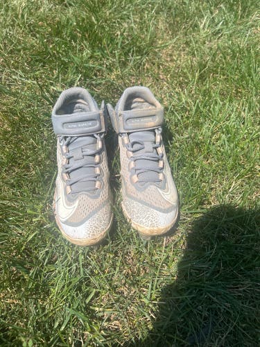 Gray Kid's 7Y (Big Kids / Youth) Youth Nike High Top Nike React Vapor Ultrafly Elite 4 Metal (Used)