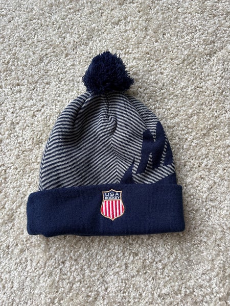 USA Hockey Unisex One Size Fits All Nike Beanie (New)