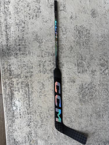 Senior CCM XF Pro Regular Goalie Stick 25" Paddle (Used)