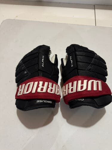 Warrior Alpha DX Pro Gloves 14" Crouse Coyotes Pro Stock (Used)