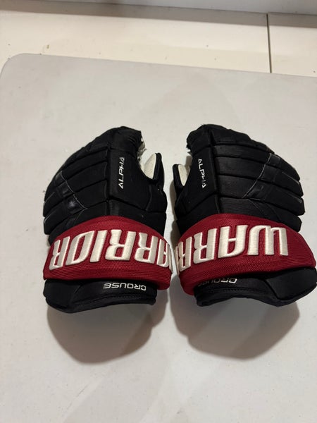 Warrior Alpha DX Pro Gloves 14" Crouse Coyotes Pro Stock (Used)