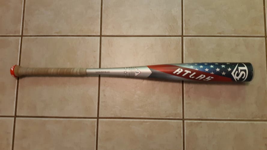 2025 Louisville Slugger Atlas Alloy BBCOR Certified Bat (-3) 30 oz 33" (Used)