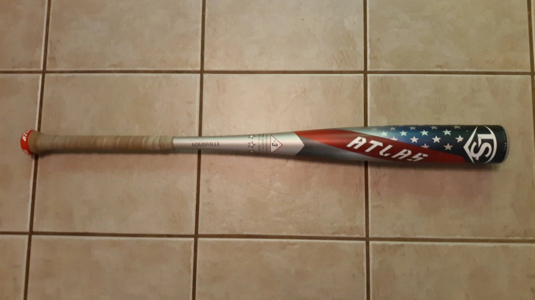 2025 Louisville Slugger Atlas Alloy BBCOR Certified Bat (-3) 30 oz 33" (Used)