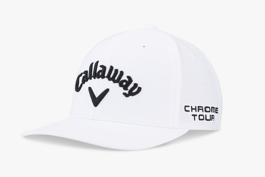 NEW 2025 Callaway Tour Authentic Performance Pro White Adjustable Golf Hat/Cap