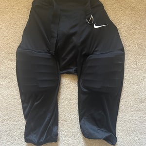 Black Nike padded football pants