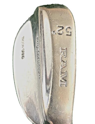 RAM Tom Watson Troon Grind Gap Wedge 52* RH Men's Stiff Steel 35" New Jumbo Grip
