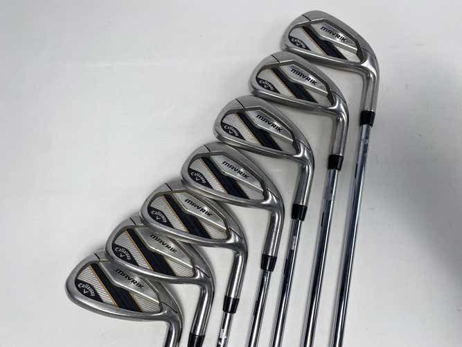 Callaway Mavrik Iron Set 5-PW+GW True Temper XP 95 S300 Stiff Steel Mens RH