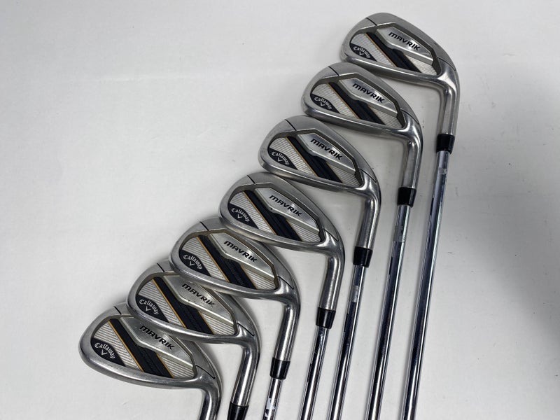 Callaway Mavrik Iron Set 5-PW+GW True Temper XP 95 S300 Stiff Steel Mens RH