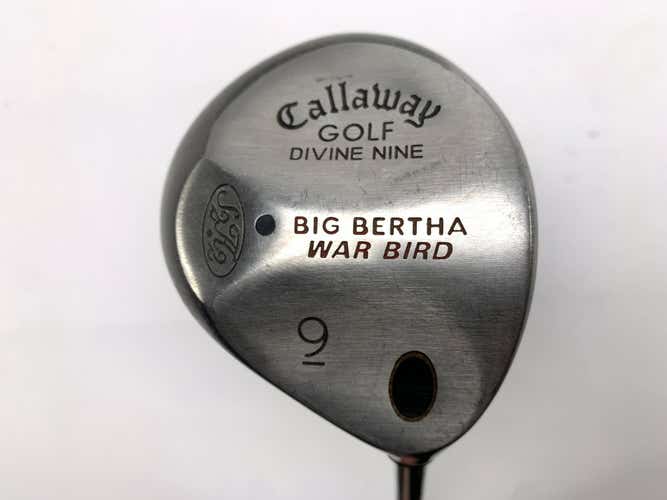 Callaway Big Bertha Warbird 9 Fairway Wood Divine Nine Memphis "10" Regular RH