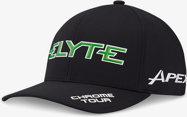 NEW 2025 Callaway Elyte Hard Goods Black Adjustable Golf Hat