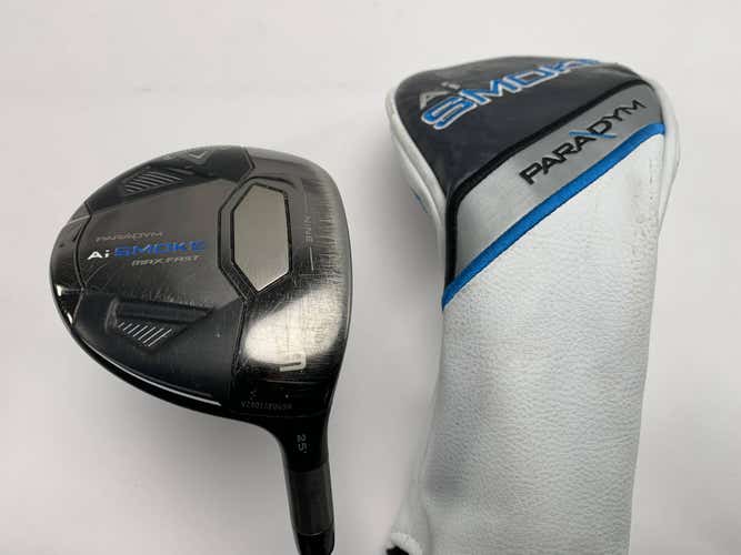 Callaway Paradym Ai Smoke Max Fast 9 Fairway 25* Grand Bassara 49g Senior RH HC