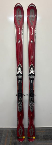 K2 Apache Stryker 167cm 118-74-103 r=15m Skis Marker MOD 12.0 Bindings Red