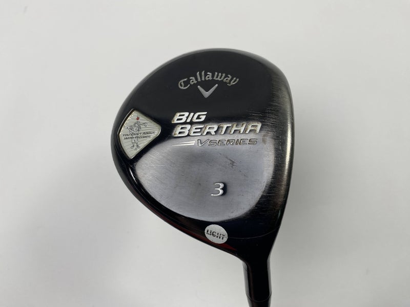 Callaway Big Bertha V Series 3 Fairway Wood 15* Bassara 52g Senior Mens RH