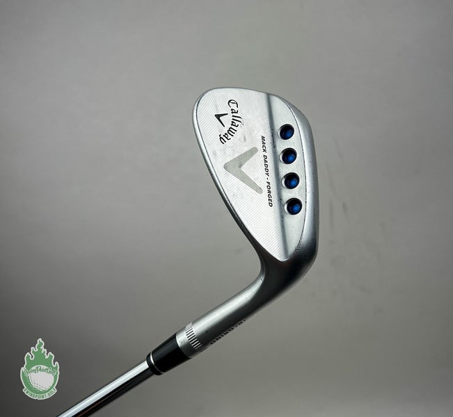 RH Callaway Mack Daddy Forged Wedge 52*-10 R Grind S200 Stiff Flex Steel Golf