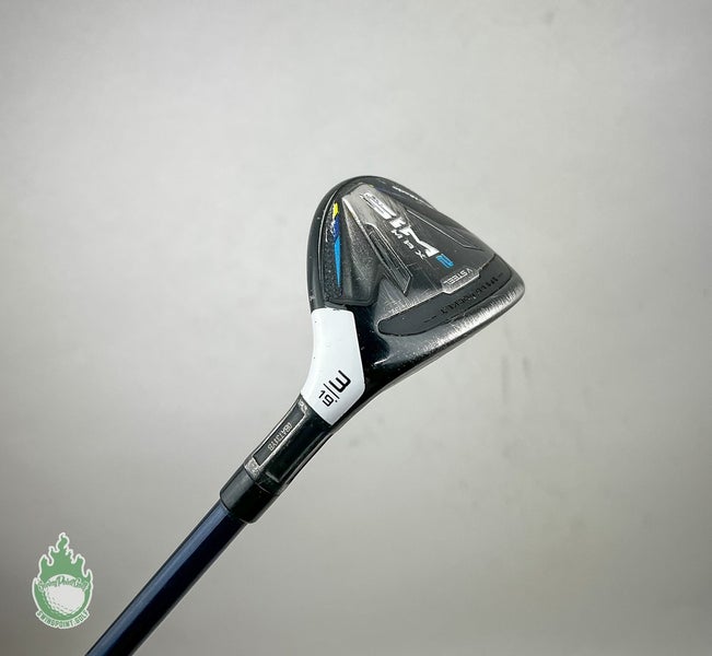 RH TaylorMade Sim Max 3 Hybrid 19* Ventus 7-S Stiff Flex Graphite Golf Club